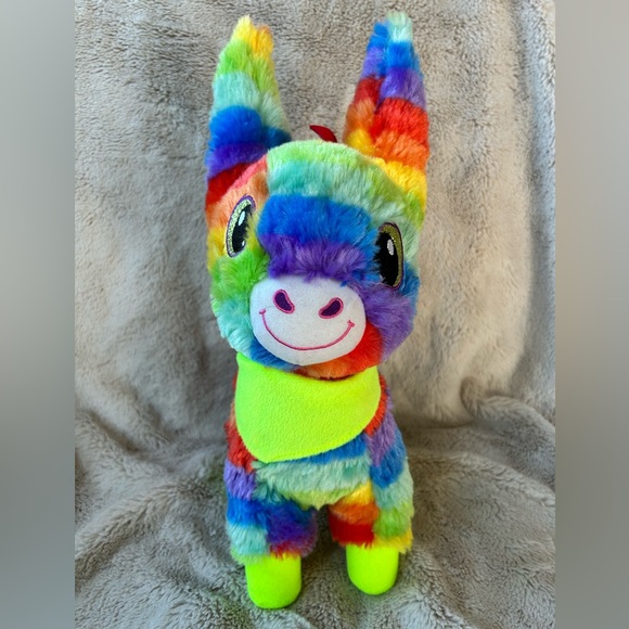 Donkey/Burro NWOT Piñata plush 🌈🫏 - Picture 3 of 4